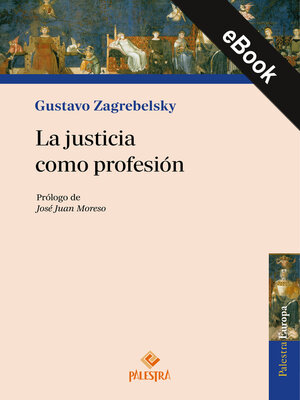 cover image of La justicia como profesión